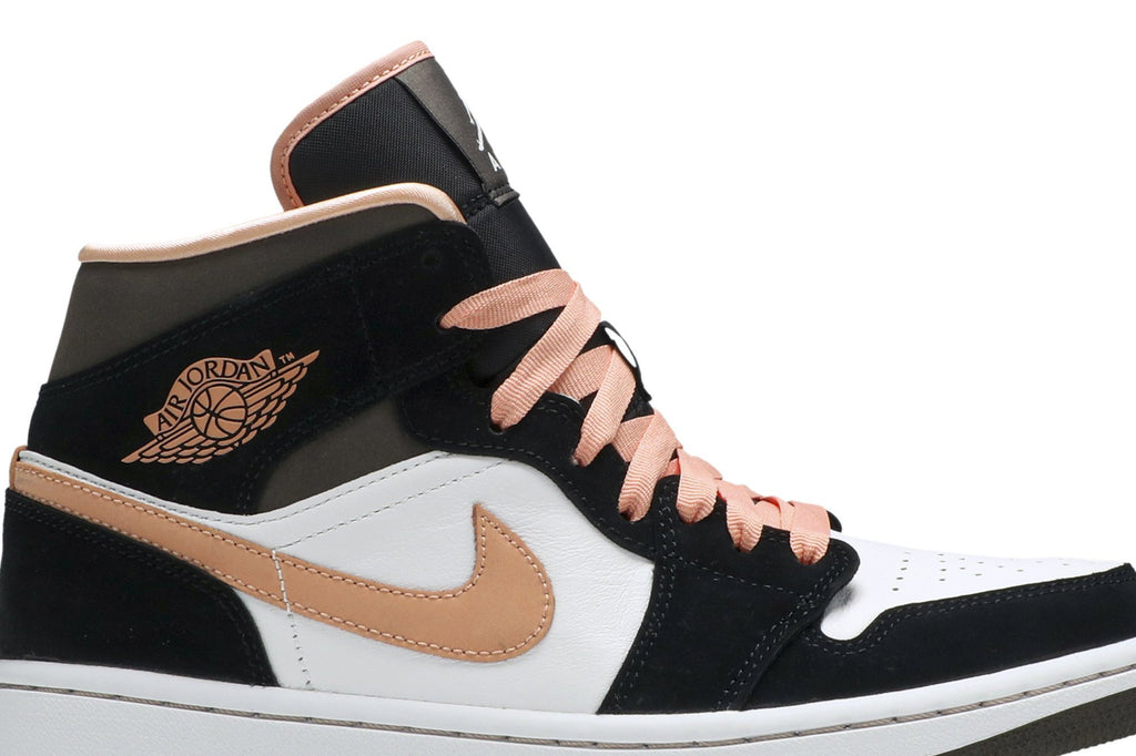 Retro 1 Mid SE Sneakers — Peach Mocha — DH0210-100