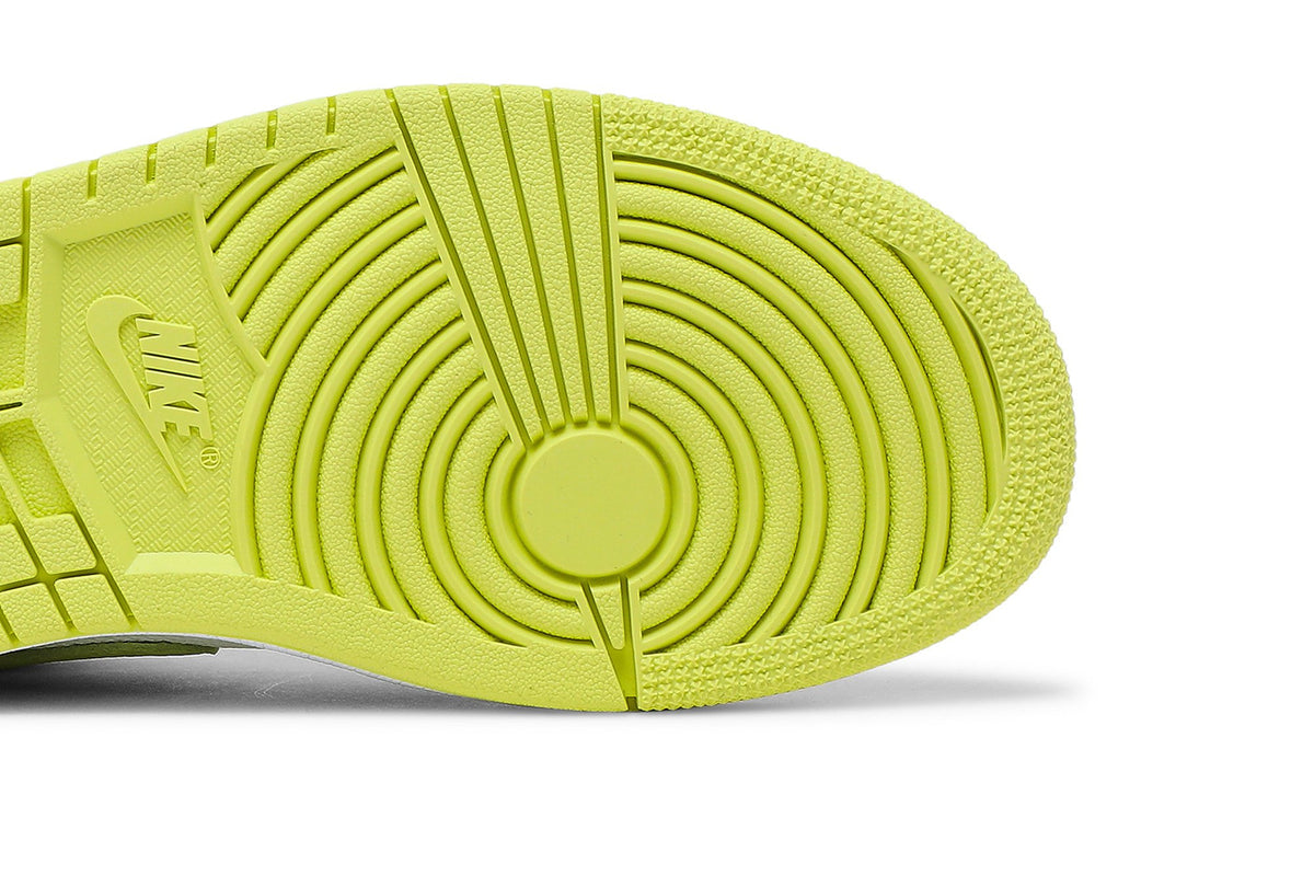 Retro 1 Low Sneakers — Limelight — DH9619-103