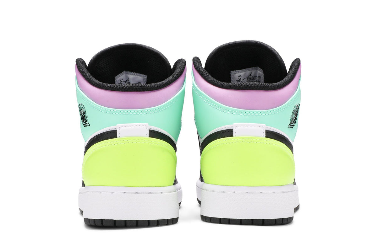 Retro 1 Mid GS Sneakers — Pastel — 554725-175