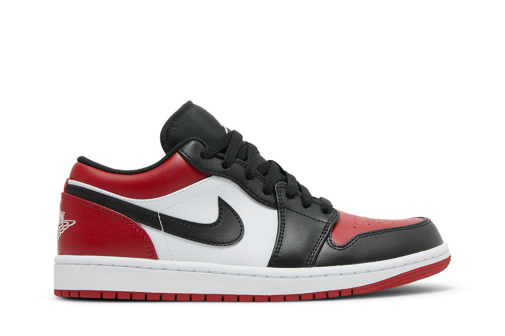 Retro 1 Low Sneakers — Bred Toe — 553558-612
