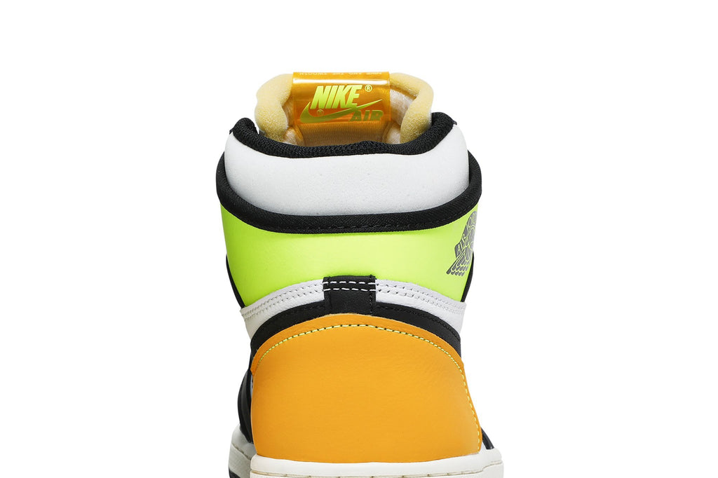 Retro 1 High OG Sneakers — Volt Gold — 555088-118