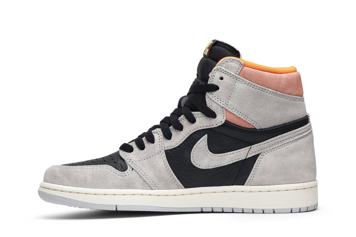 Retro 1 High OG Sneakers — Neutral Grey — 555088-018