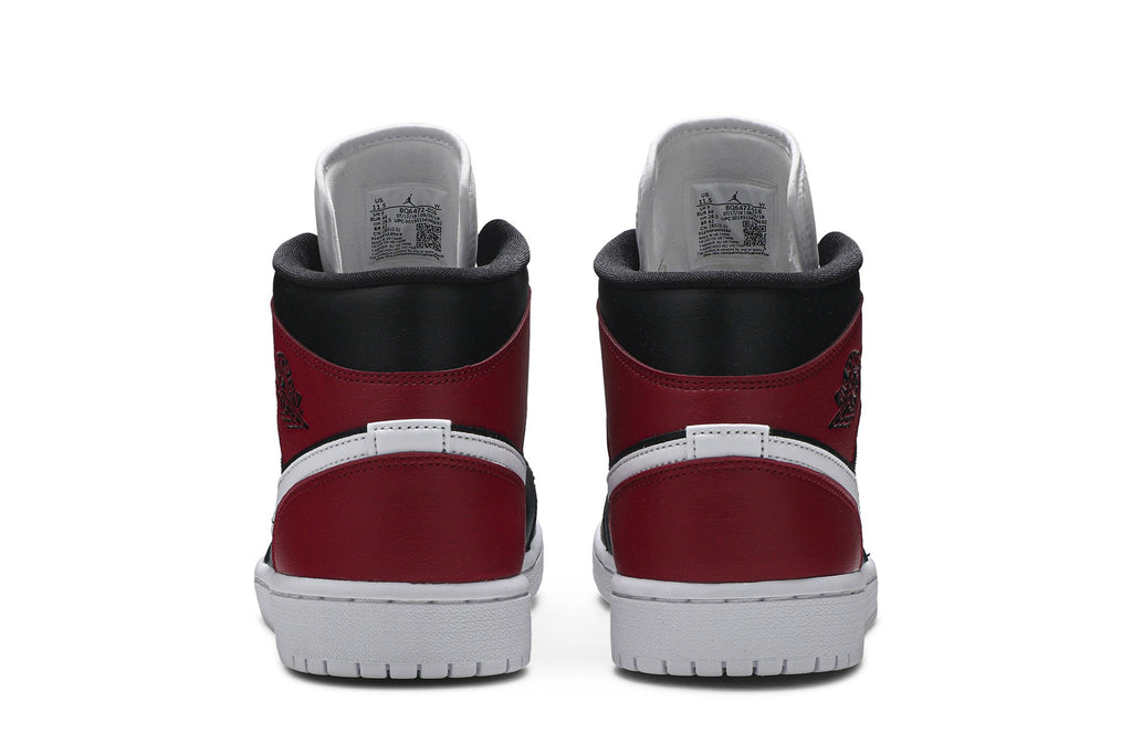 Retro 1 Mid Sneakers — Noble Red — BQ6472-016