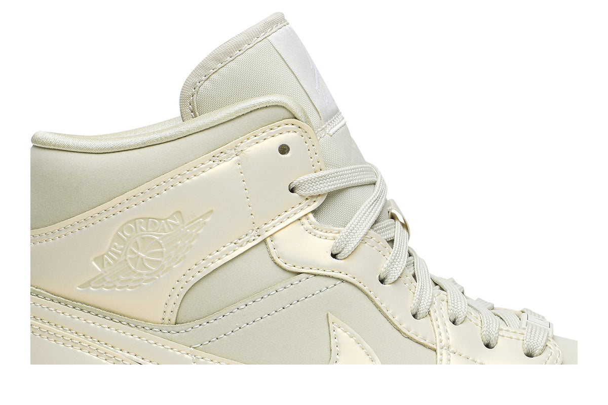 Retro 1 Mid Sneakers — Lemon Yellow — CK6587-200