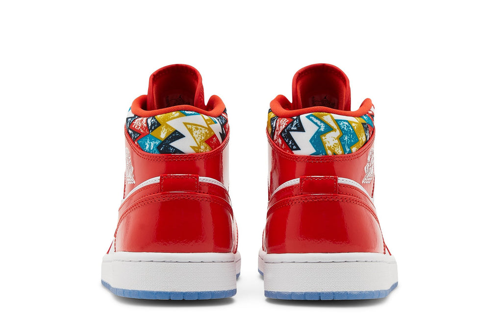 Retro 1 Mid SE Sneakers — Barcelona Sweater — DC7294-600