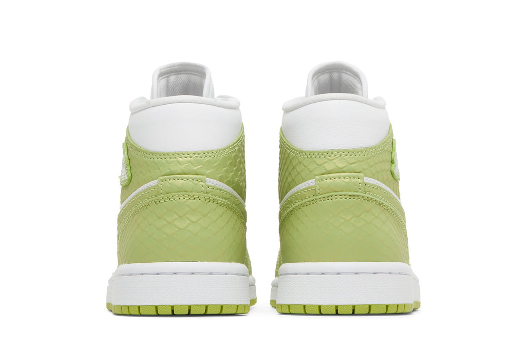 Retro 1 Mid SE Sneakers — Green Python — DV2959-113