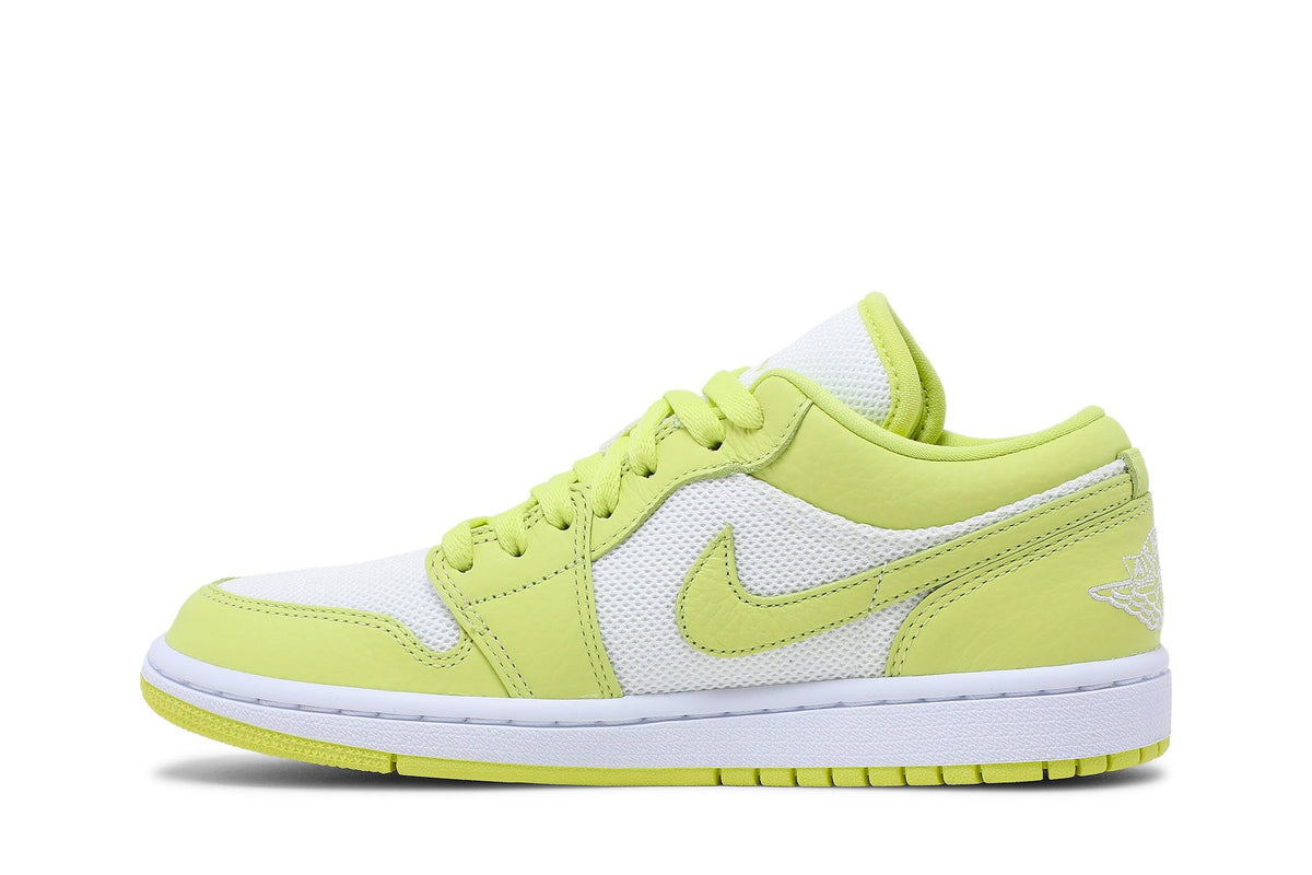 Retro 1 Low Sneakers — Limelight — DH9619-103