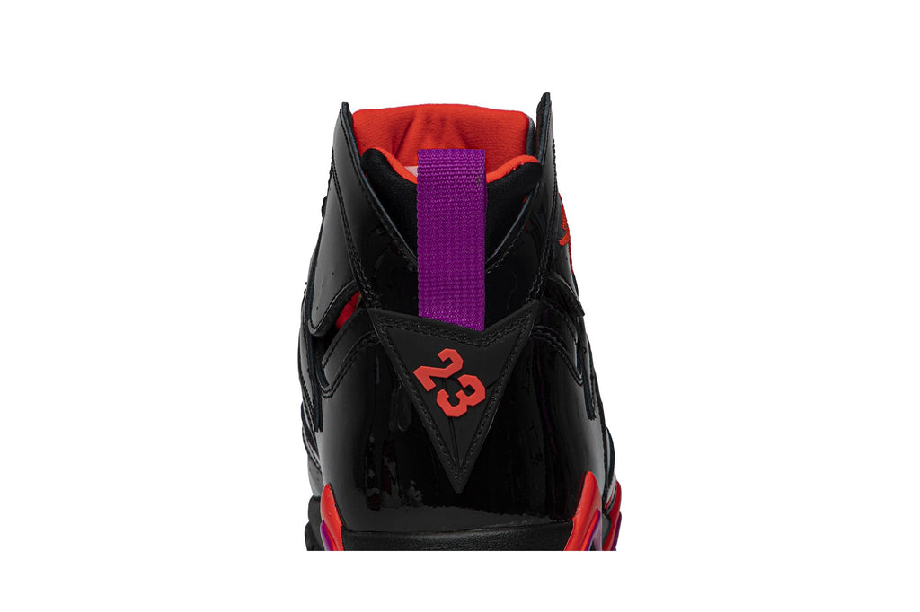 Retro 7 Sneakers — Black Gloss — 313358-006