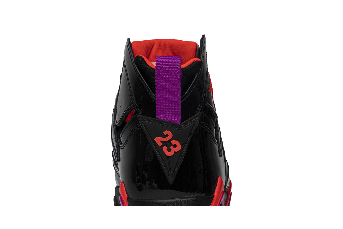 Retro 7 Sneakers — Black Gloss — 313358-006