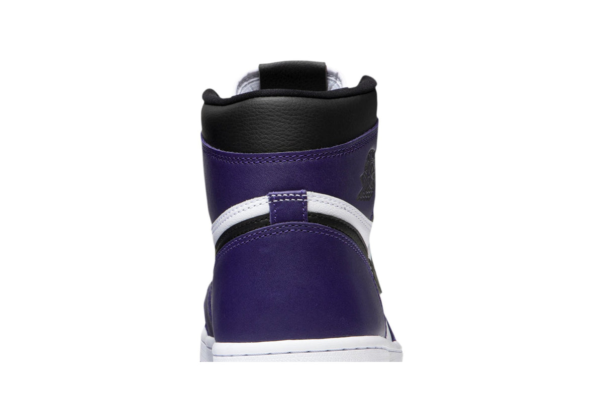 Retro 1 High OG Sneakers — Court Purple 2.0 — 555088-500