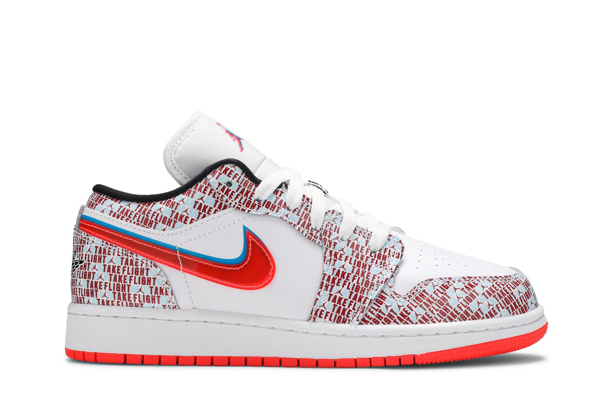 Retro 1 Low SE GS Sneakers — Take Flight — DD1527-114