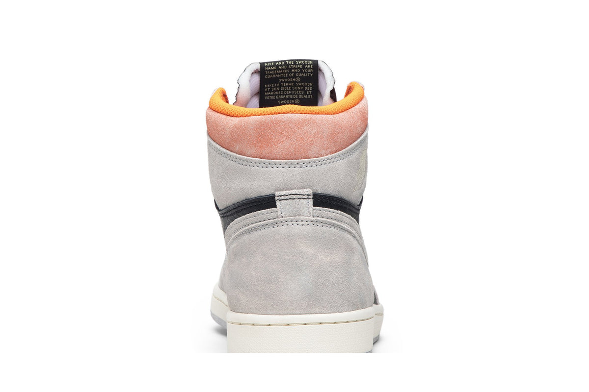 Retro 1 High OG Sneakers — Neutral Grey — 555088-018