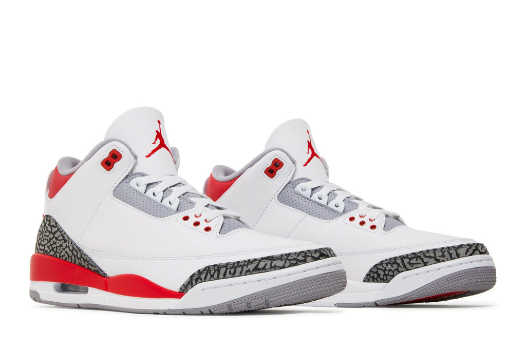 Retro 3 Sneakers — Fire Red — DN3707-160