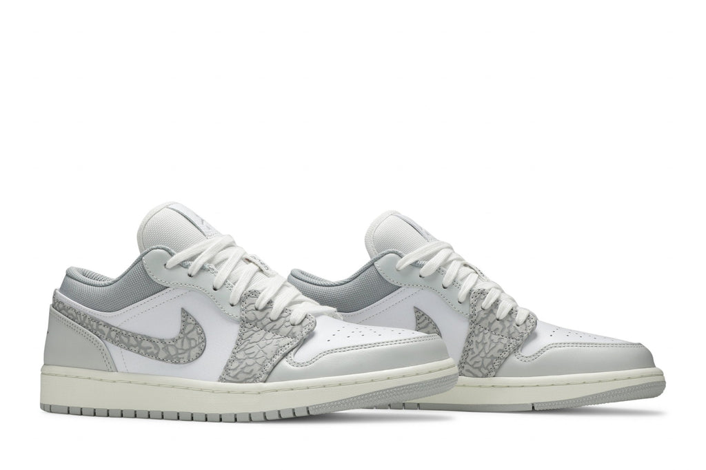 Retro 1 Low Premium Sneakers — Elephant Print — DH4269-100