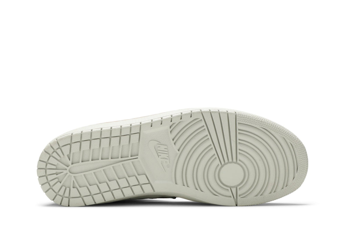 Retro 1 High Double Strap Sneakers — Olive Canvas — AQ7924-305