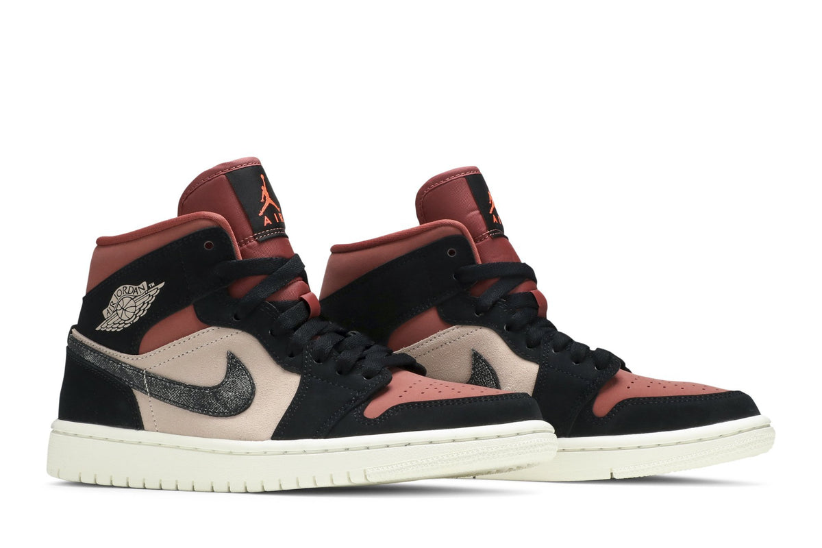 Retro 1 Mid Sneakers — Canyon Rust — BQ6472-202