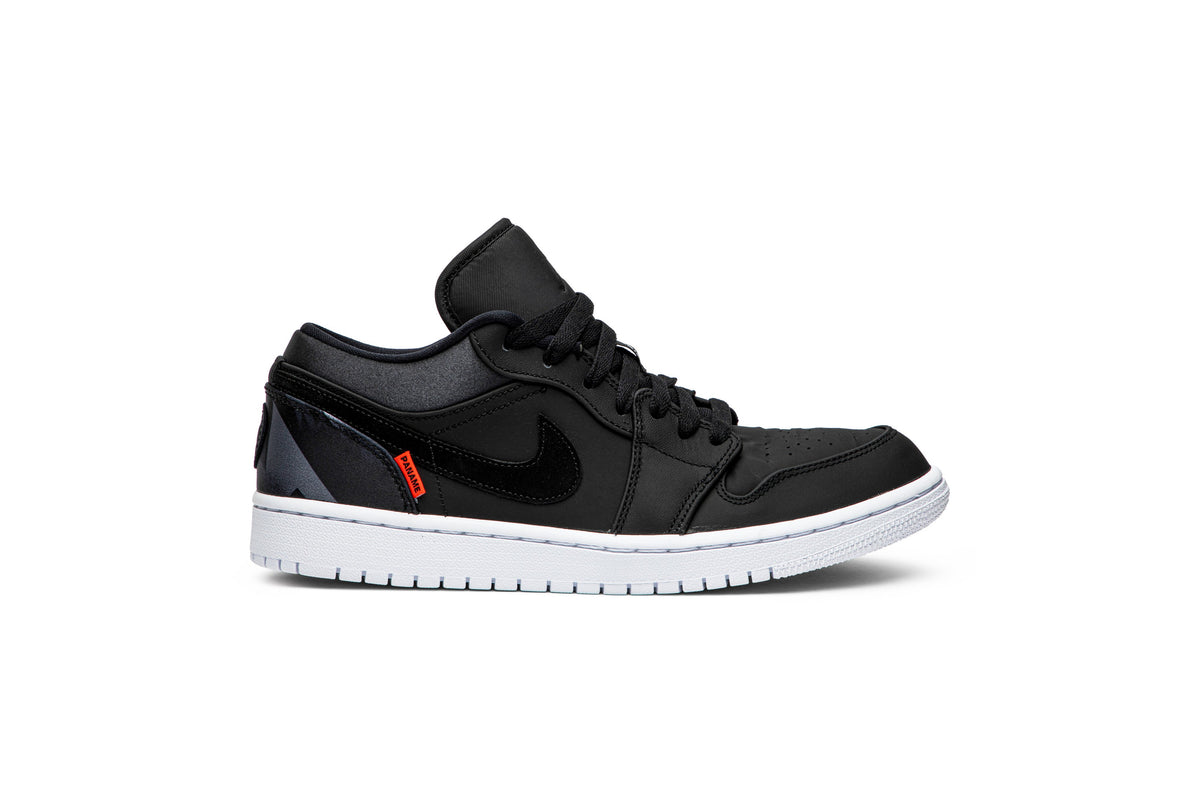 Paris Saint-Germain Collaboration — Retro 1 Low Sneakers — Classic Colorway — CK0687-001