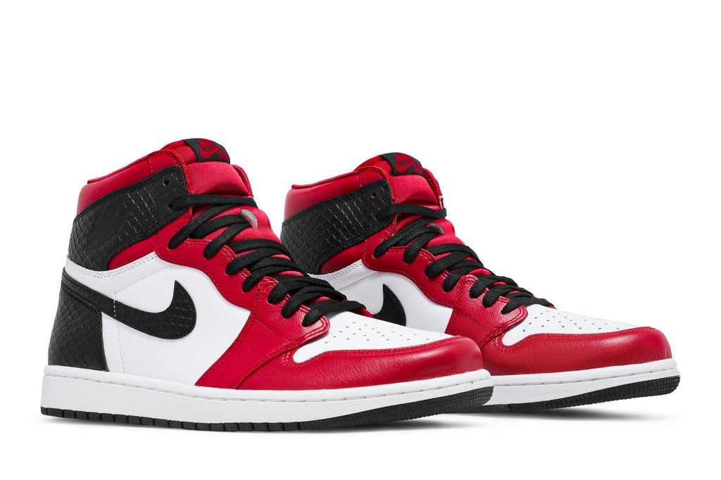 Retro 1 High OG Sneakers — Satin Red — CD0461-601