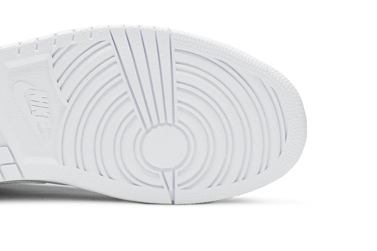 Retro 1 Low Sneakers — Triple White — 553558-130