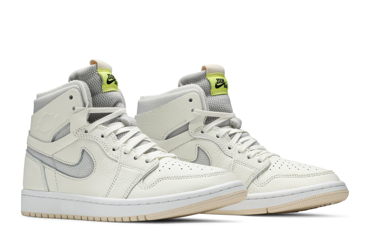 Retro 1 High Zoom Sneakers — Pearl White — CT0979-107