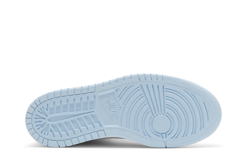 Retro 1 High Zoom Comfort Sneakers — Cool Grey Light Blue — CT0979-004