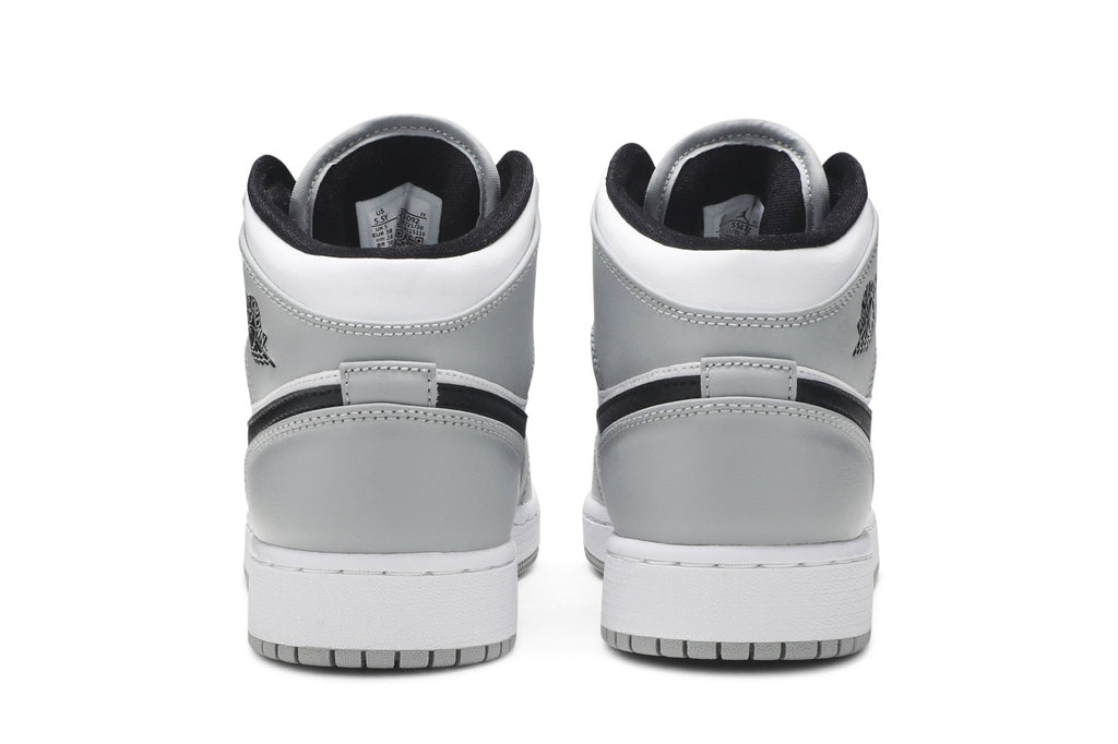 Retro 1 Mid GS Sneakers — Light Smoke Grey — 554725-092