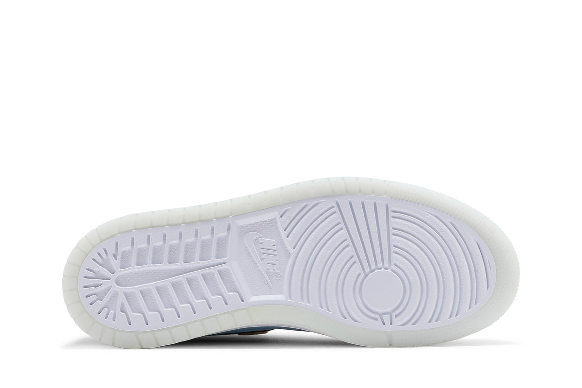 Retro 1 High Zoom Comfort Sneakers — Psychic Blue Sesame — CT0979-400