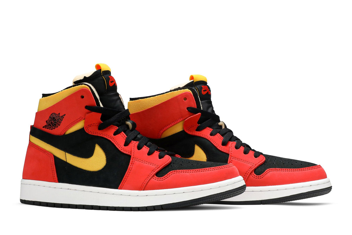 Retro 1 High Zoom Comfort Sneakers — Chile Red — CT0978-006