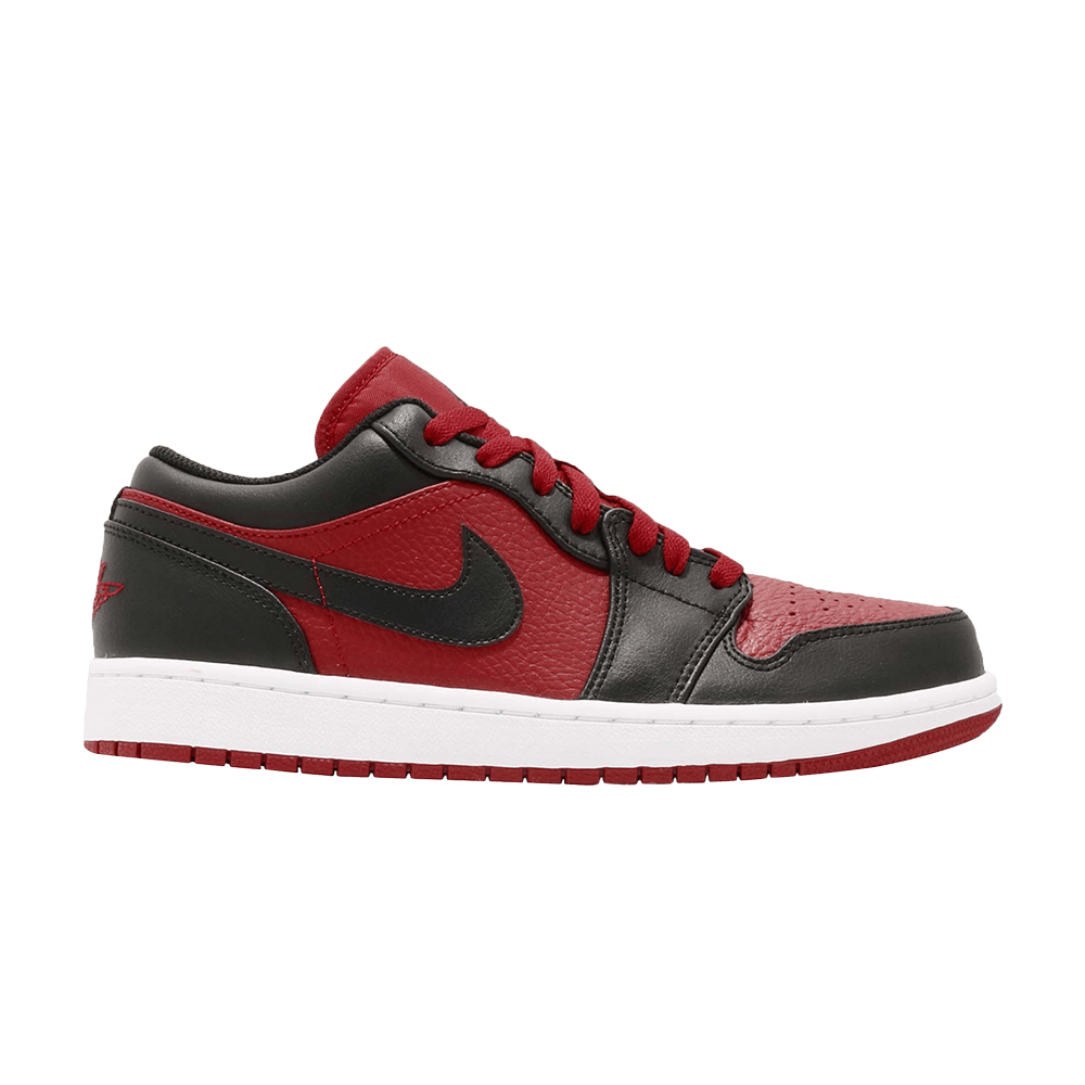 Retro 1 Low Sneakers — Gym Red — 553558-610