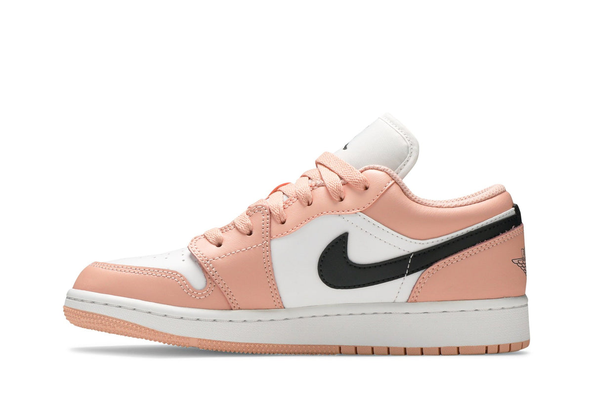 Retro 1 Low GS Sneakers — Light Arctic Pink — 553560-800