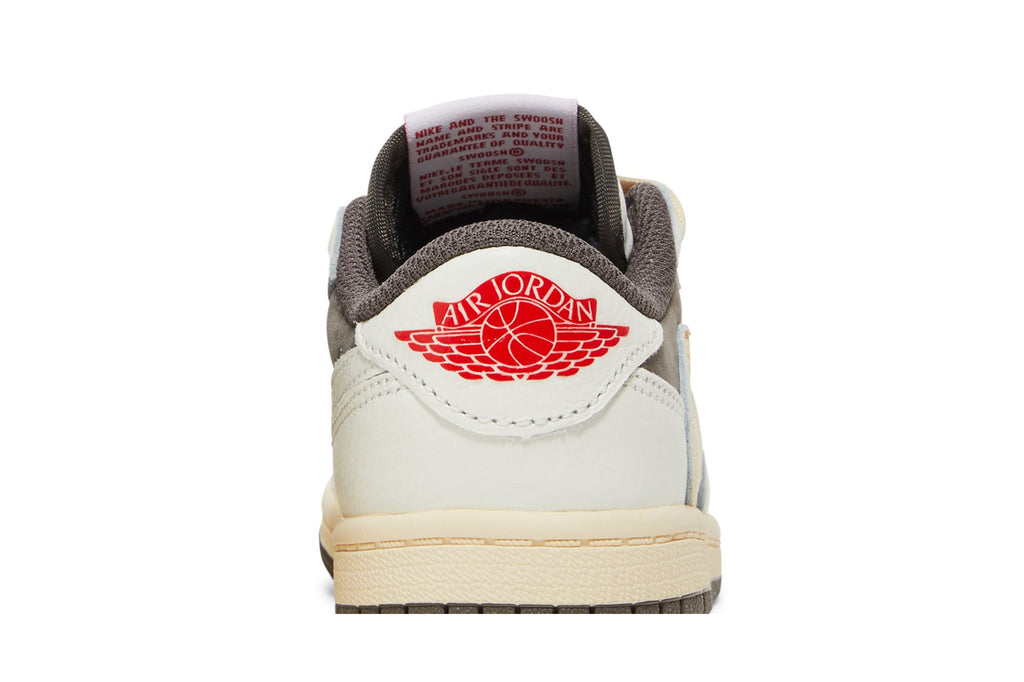 Travis Scott Collaboration — Retro 1 Low OG TD Sneakers — Reverse Mocha — DO5441-162
