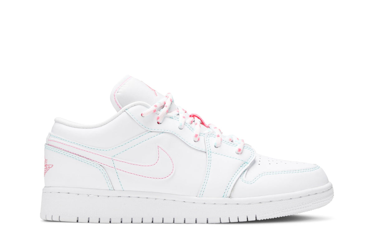 Retro 1 Low GS Sneakers — Aurora Green — 554723-101