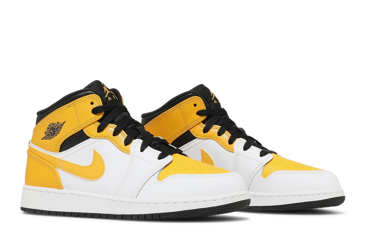 Retro 1 Mid GS Sneakers — University Gold — 554725-170