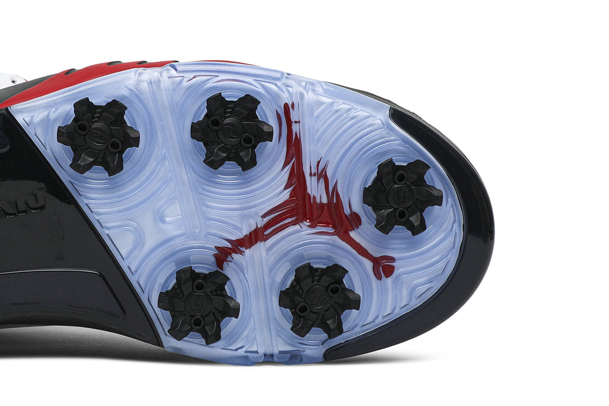 Retro 5 Low Golf Shoes — Fire Red — CU4523-100