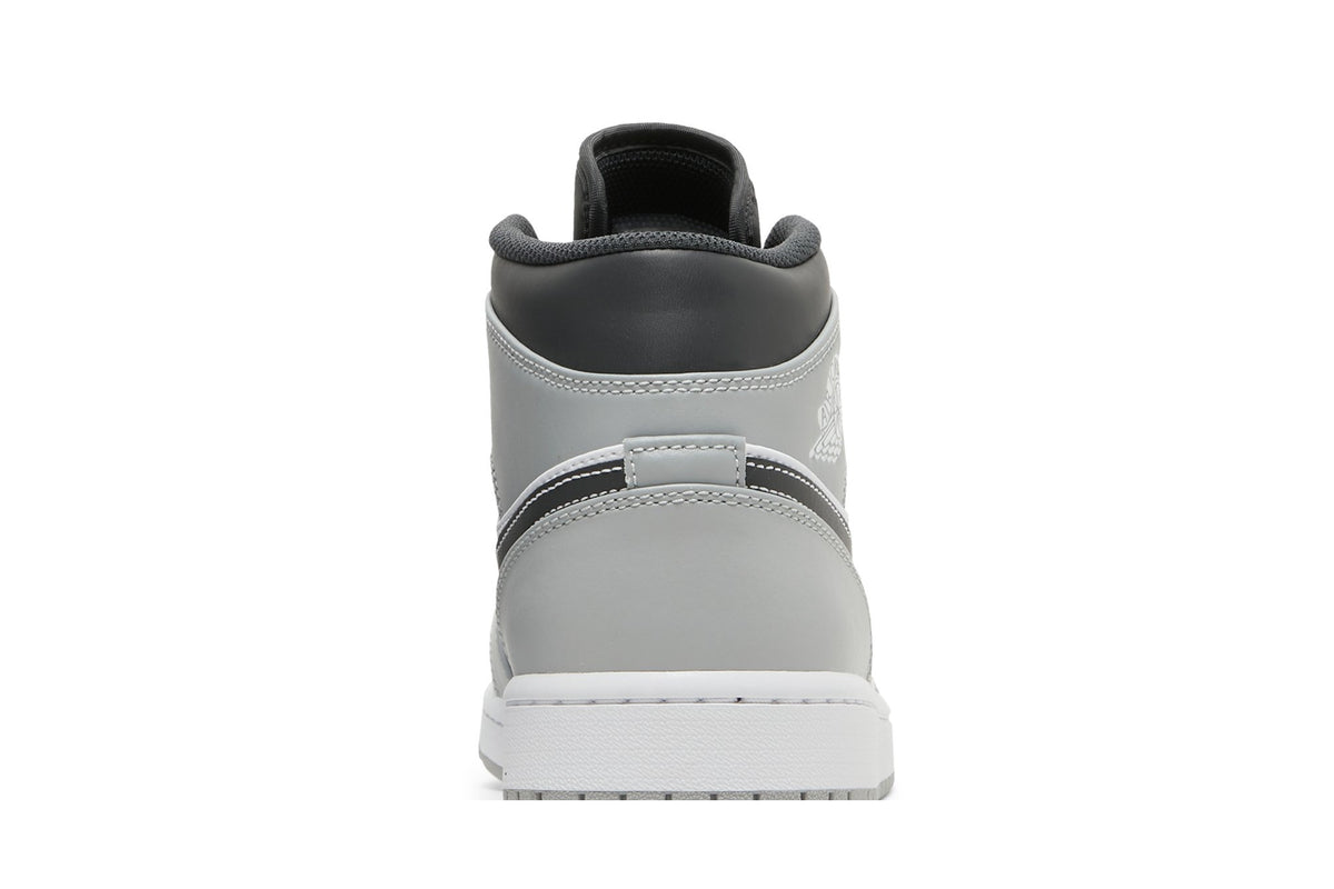 Retro 1 Mid Sneakers — Light Smoke Grey — 554724-078