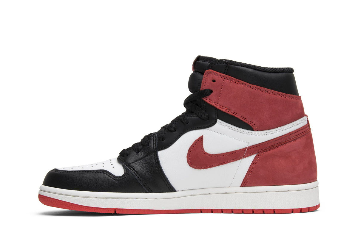 Retro 1 High OG Sneakers — Track Red — 555088-112