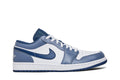 Retro 1 Low Sneakers — Ashen Slate — 553558-414