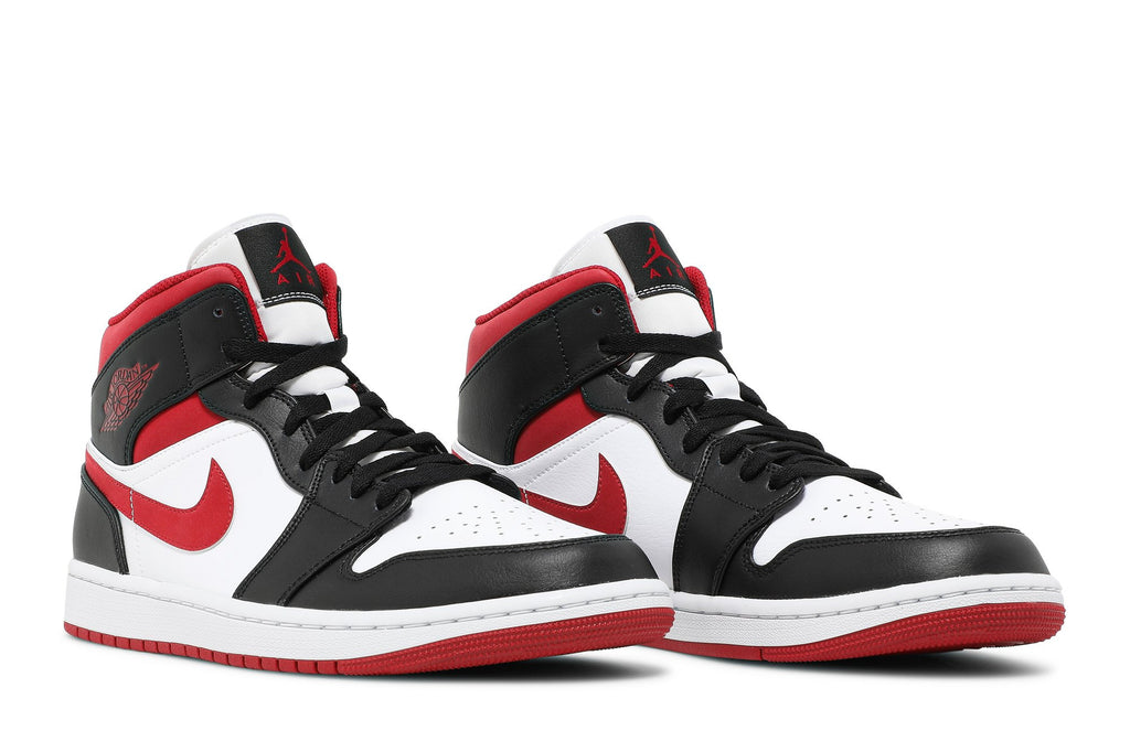 Retro 1 Mid Sneakers — Black Gym Red — 554724-122