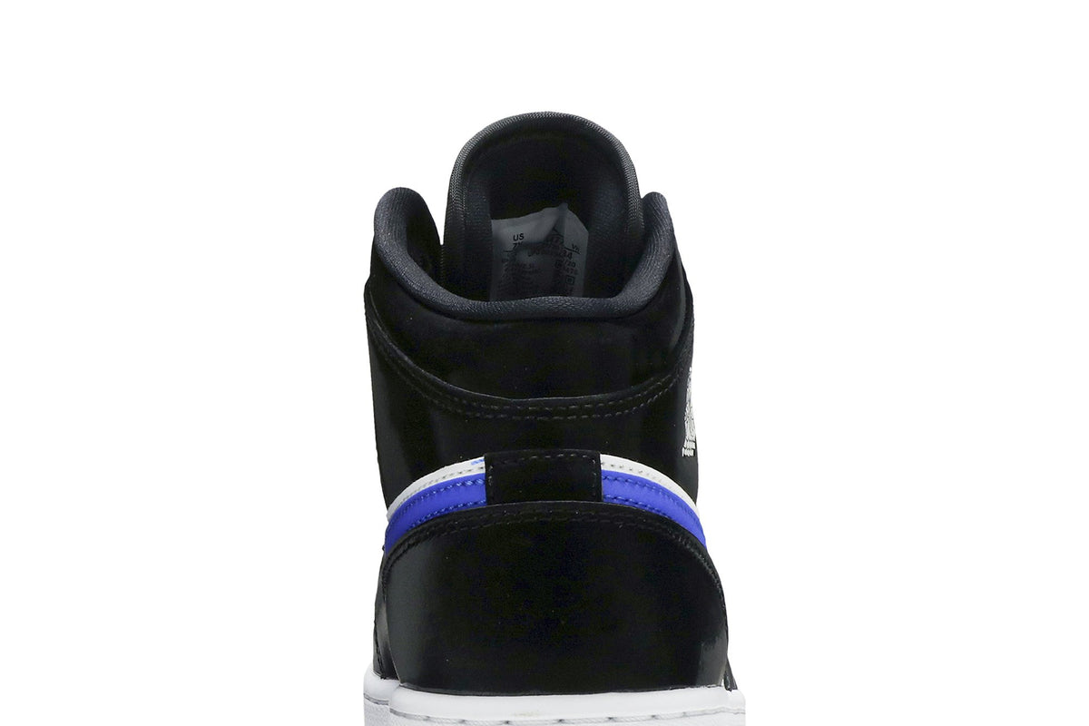 Retro 1 Mid GS Sneakers — Black Racer Blue — 554725-084