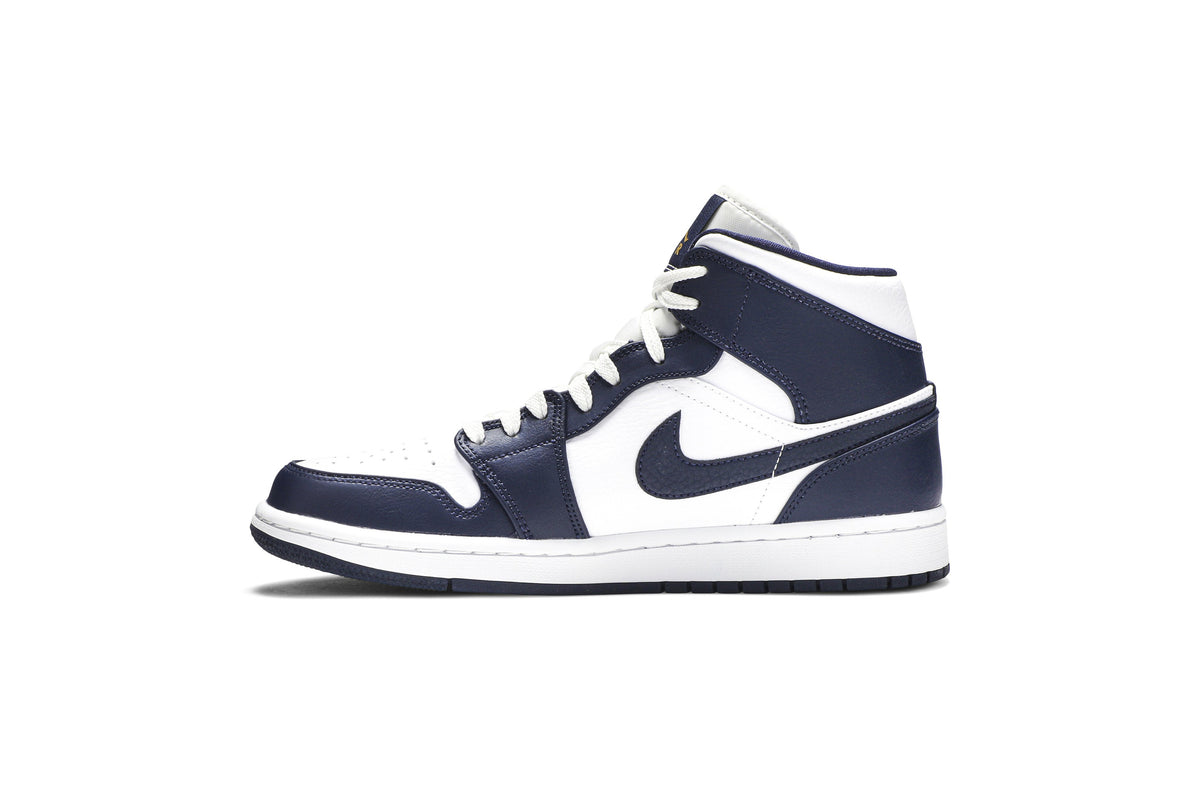 Retro 1 Mid Sneakers — Obsidian — 554724-174