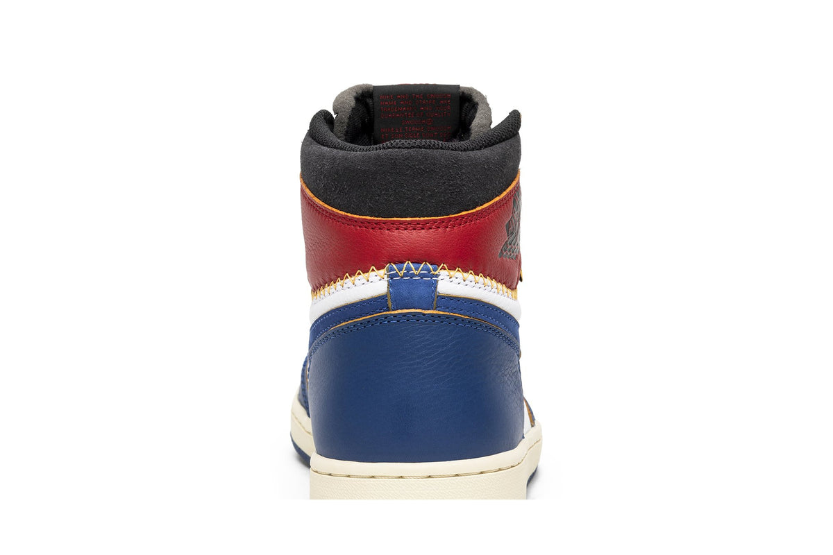 Union LA Collaboration — Retro 1 High NRG Sneakers — Storm Blue — BV1300-146