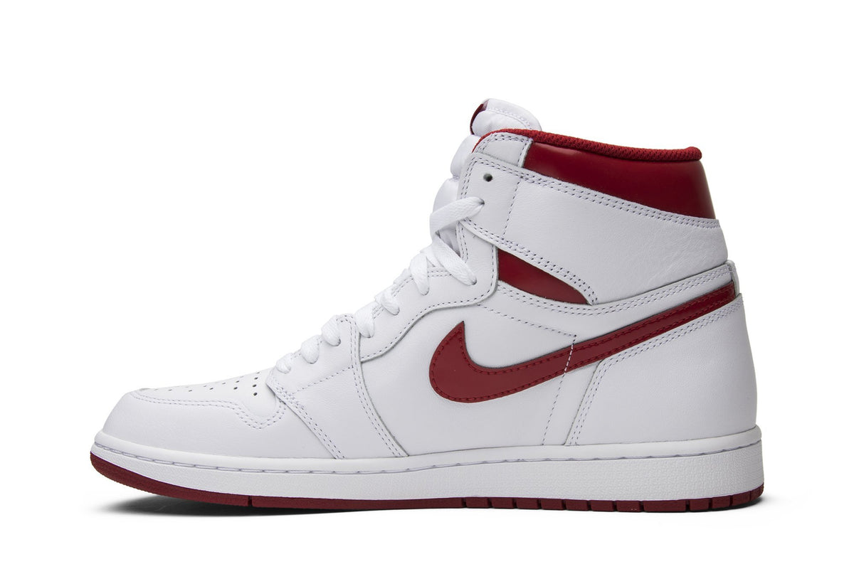Retro 1 High OG Sneakers — Metallic Red — 555088-103