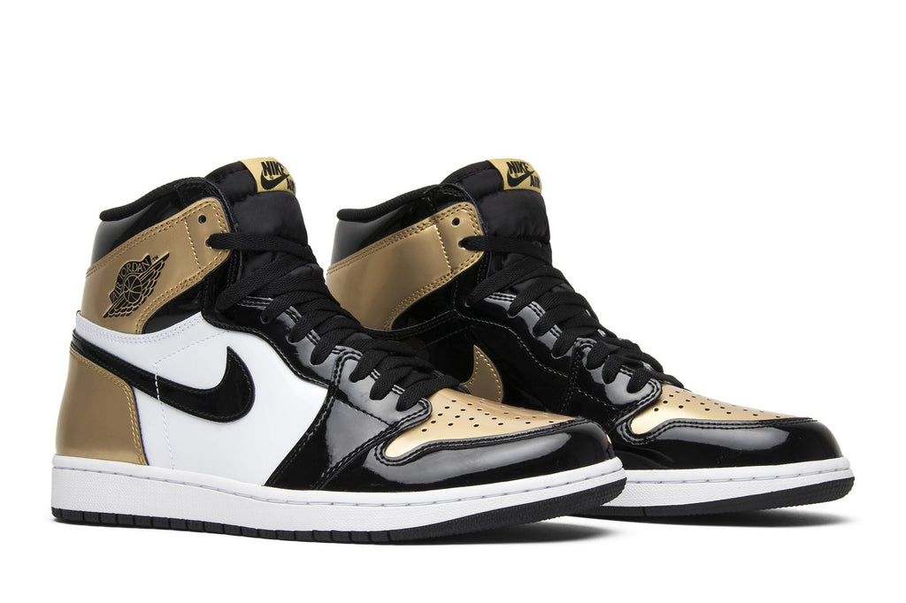 Retro 1 High OG NRG Sneakers — Gold Toe — 861428-007