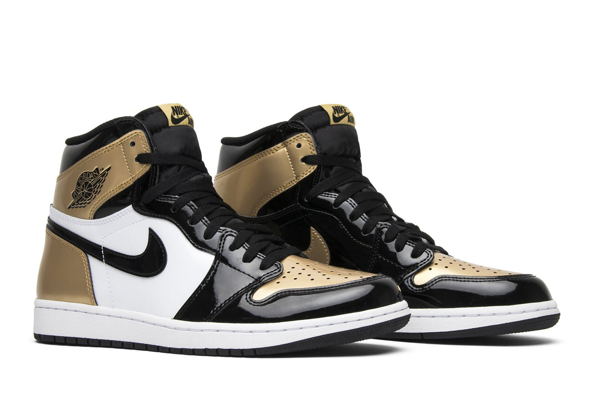Retro 1 High OG NRG Sneakers — Gold Toe — 861428-007