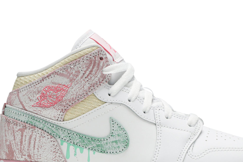 Retro 1 Mid SE GS Sneakers — Ice Cream — DD1666-100