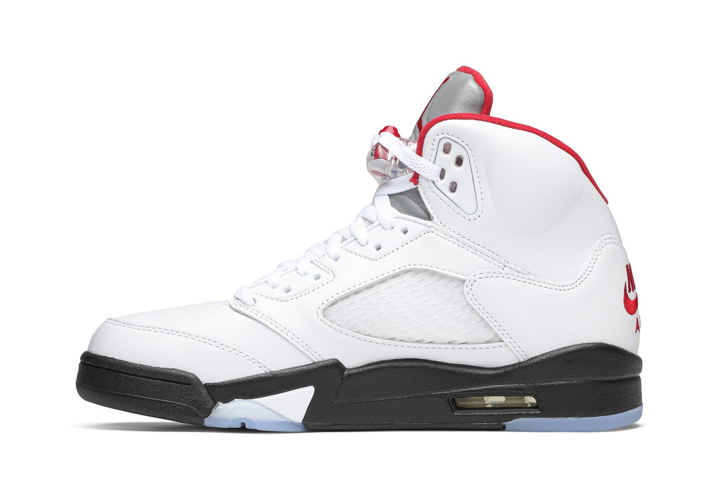 Retro 5 Sneakers — Fire Red — DA1911-102