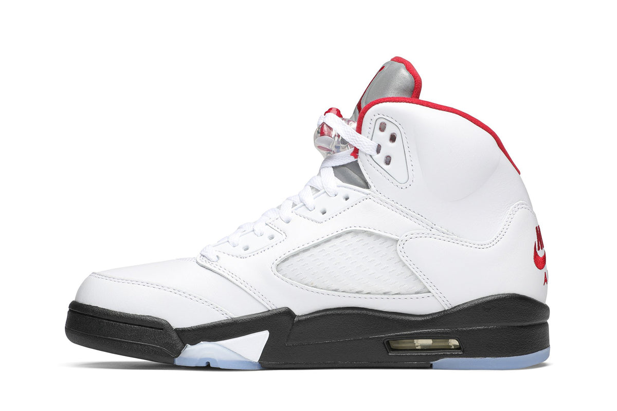 Retro 5 Sneakers — Fire Red — DA1911-102