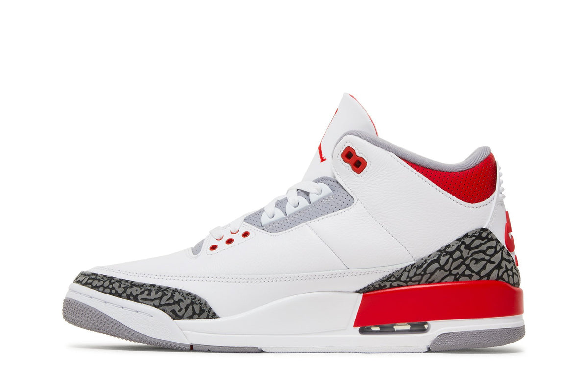 Retro 3 Sneakers — Fire Red — DN3707-160