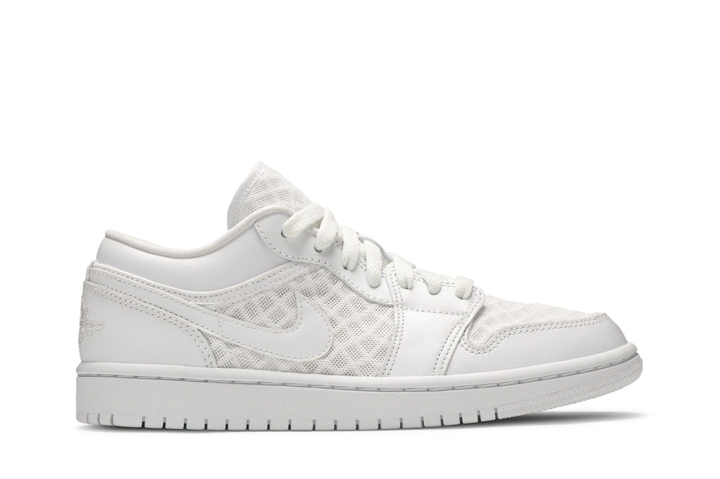Retro 1 Low Breathe Sneakers — Triple White — DC9508-100
