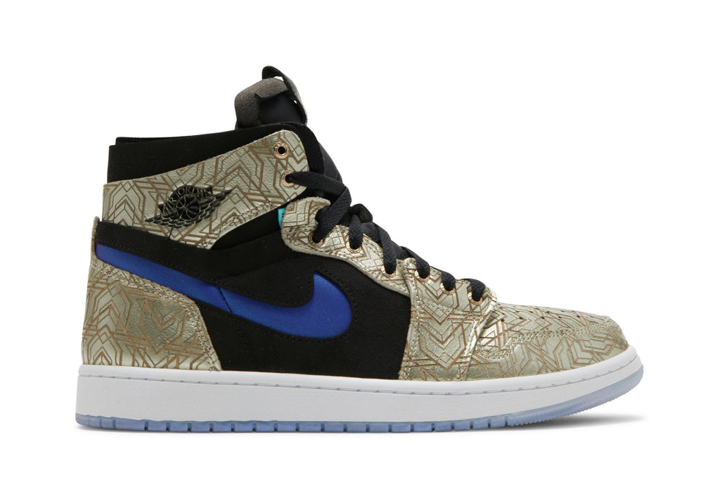 Retro 1 Zoom Comfort Sneakers — Gold Laser — DQ0659-700